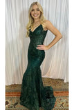 Sparkly Mermaid Spaghetti Straps Hot Pink Sequined For Women Party Dresses Long Formal Prom Dress 22th Birthday Gown HZ0311