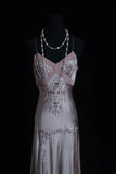Vintage Prom Dresses 90s Formal Mermaid Spaghetti Strap Silver Gray Mid Length Party Gowns Prom Dresses HZ0311