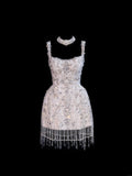 Wedding Gowns Dresses Elegant A Line Square Neck With Beadings Short Petite/Plus Size Bridal Gowns For Women HZ0311