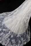 Chic Mermaid Sweetheart Lace White Fitted Corset Long Wedding Dress Bride Gowns Wedding Dresses HZ0311